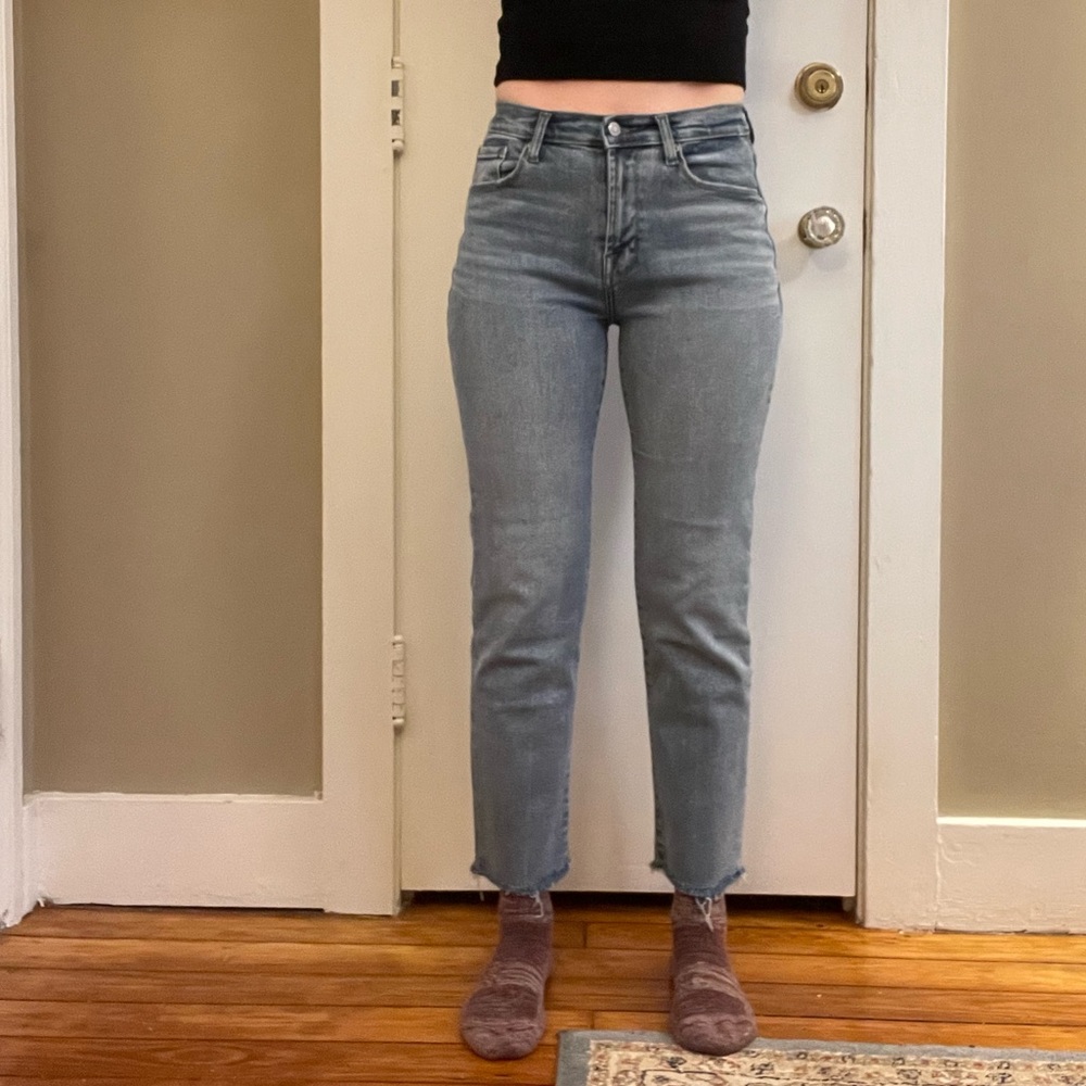 Kenzie jeans slim fit cropped jeans - size 27